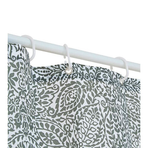 Grønt badeforhæng Arboria 180 x 200 cm.