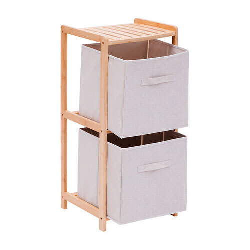 Vasketøjskurv med to opbevaringskasser Tidy Box