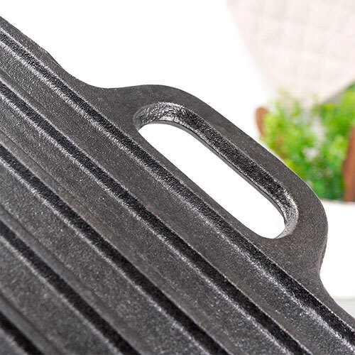 Grillpande med håndtag Litina - 45 cm.