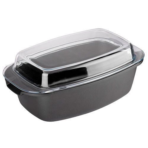 Ovnfast fad m/ låg - 39 x 22 cm. | 6 L