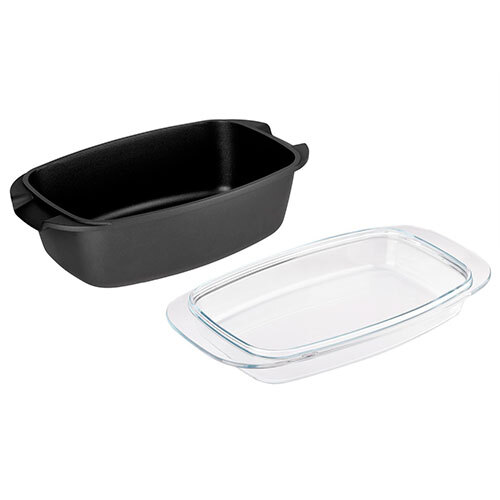 Stort ildfast fad - 39 x 22 cm. | 6 L