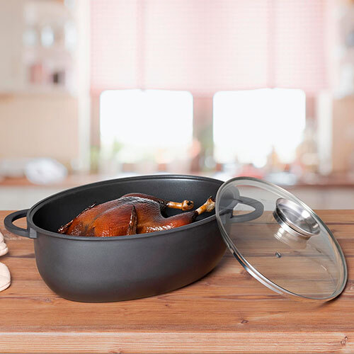 Ovnfast fad med aromakop - 8,5 L