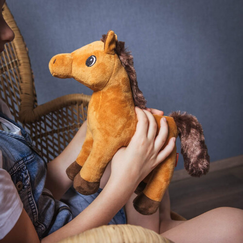 plysdyr Frederikke hest - 32 cm.