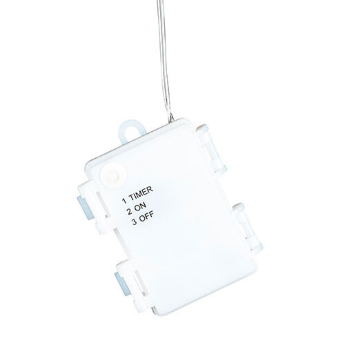 Stjernegardin med IP44 batteriboks