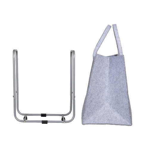 Grå Magasinholder i filt