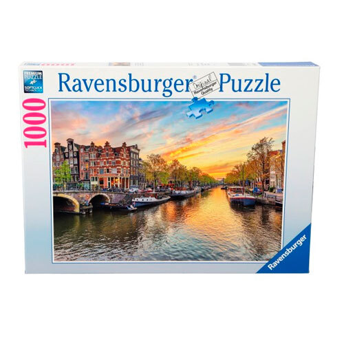 Puslespil 1000 brikker - Amsterdam