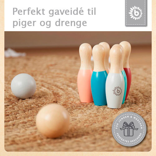 Børne bowlingsæt i træ