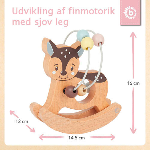 Perlelabyrint med vippe - Hjort