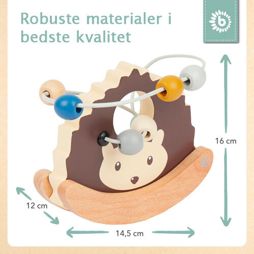 Perlelabyrint med vippe - Pindsvin