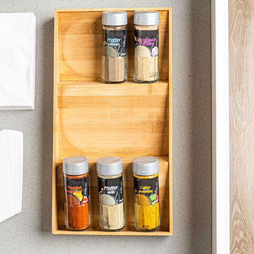 Bambus krydderiindsats 3 lag