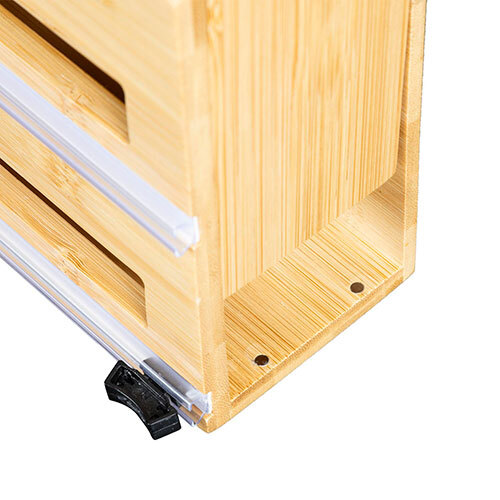 Foliedispenser med skær til væg - 2 rum