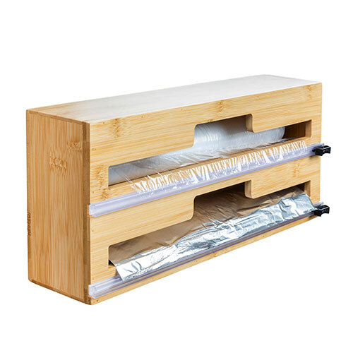 Foliebakke til væg med to rum