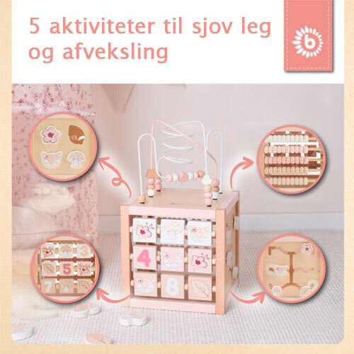 Aktivitetslegetøj til drenge og piger - Ella krondyr XXL