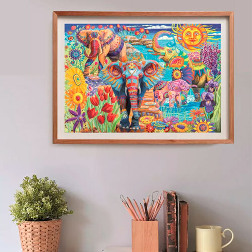 Clementoni puslespil - Elephant Carnival