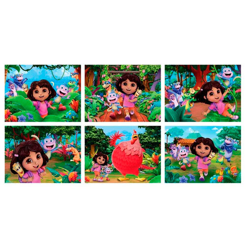 Puslespil +3 år - Dora the Explorer