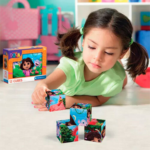 Puslespil børn Dora the Explorer - 12 klodser