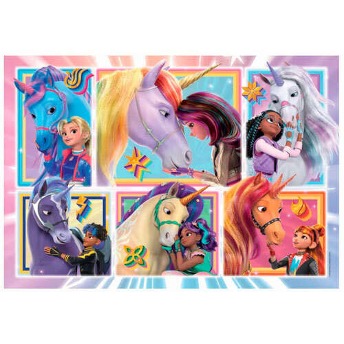 Puslespil til børn - Unicorn Academy Friendship