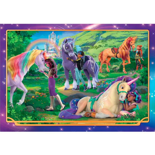 Puslespil til børn - Unicorn Academy Meadow