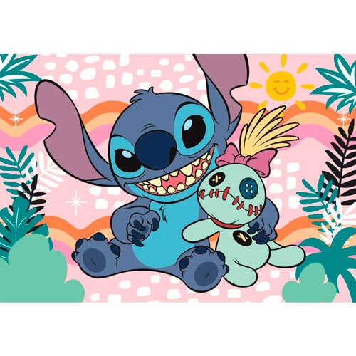 Disney puslespil Lilo & Stitch Scrump's Day - 60 brikker
