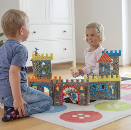 Stor borg PlayMais mosaik - 8000 dele
