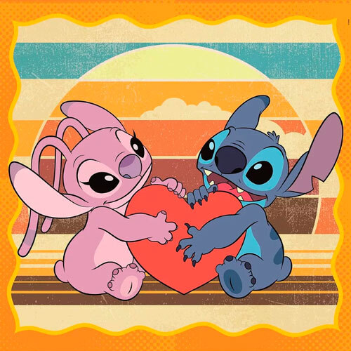Disney puslespil Lilo & Stitch 3 x 48 brikker