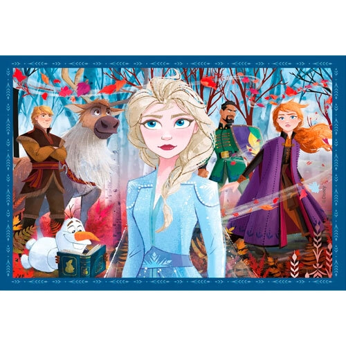 Puslespil til børn 4-i-1 Disney Frozen