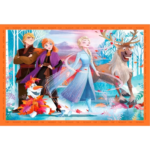 Disney puslespil 4-i-1 Frozen