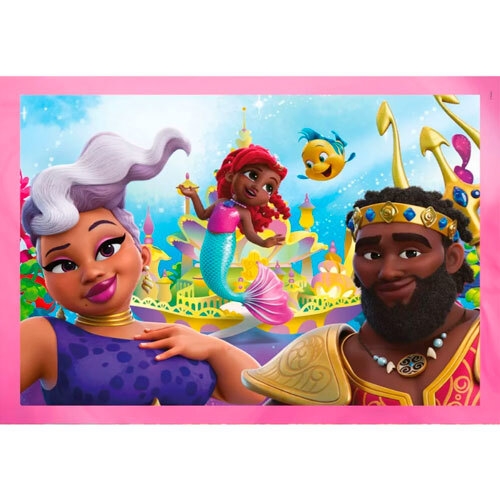 Puslespil til børn 4-i-1 Disney Junior Ariel