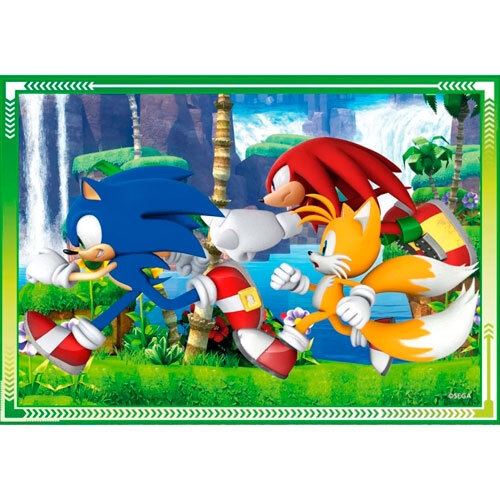Puslespil 4-i-1 Sonic Save the Day