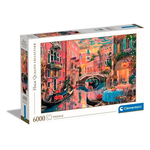 Puslespil 6000 brikker - Venedig solnedgang
