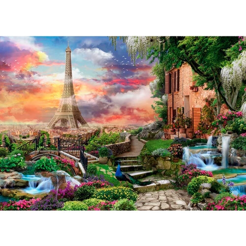 Stort puslespil 3000 brikker - Paris Dream