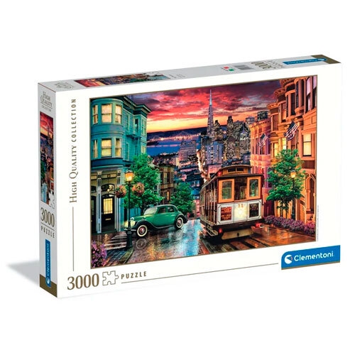Puslespil 3000 brikker - San Francisco