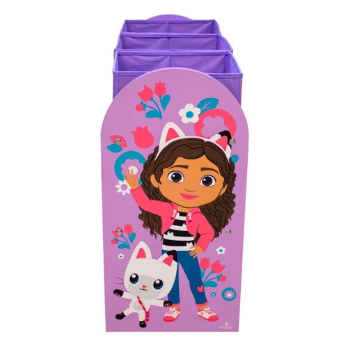 Gabby's dukkehus reol til børneværelse