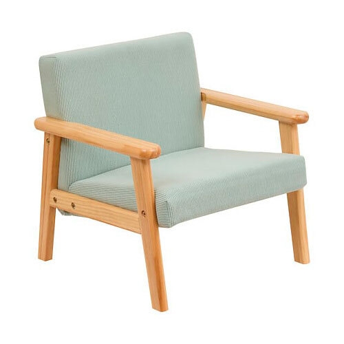 Børnelænestol Basile - 46 x 43 x 43 cm. | Celadon grøn