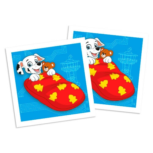 Paw Patrol vendespil med 24 stik