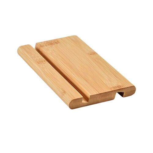 Træ tabletholder i bambus -  20 x 12 cm.