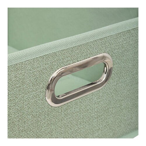 Legetøjskasse lysegrøn - Lav