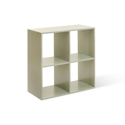 Træ reol Mix n' Modul Kids - 4 rum | Grøn