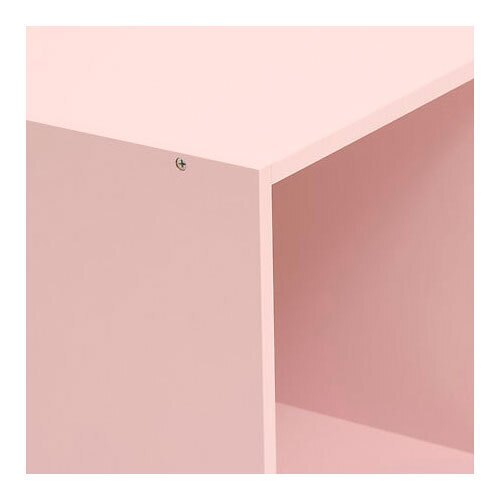 Børneværelse reol Mix n' Modul Kids - Lyserød 3 rum