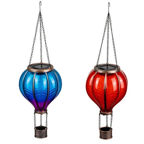 Solcellelys luftballoner 2'er sæt