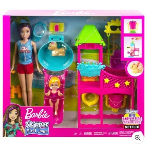 Barbie Skipper dukke | First jobs i vandparken
