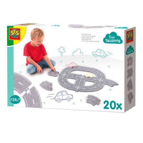 SES Creative vejbane i filt - 20 dele