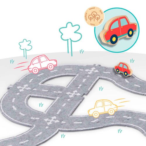 Vejbane i filt - 40 dele SES Creative