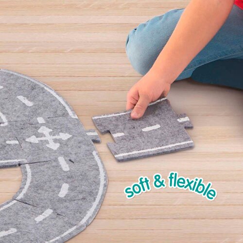 Biltæppe i filt SES Creative 40 dele