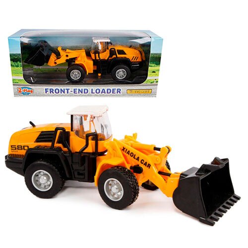 Frontlæsser legetøjsbil 16 cm.