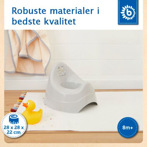 Pottetræner med musik - Zebra