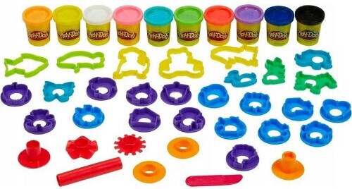Play-Doh Stamp 'n Shape sæt med modellervoks
