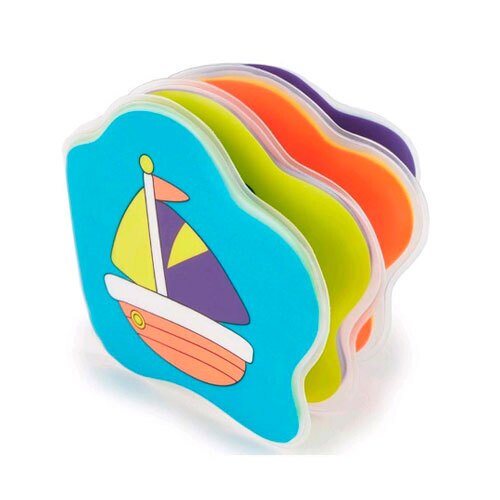 Badebog med pivelyd - 13 x 12,5 x 2 cm.