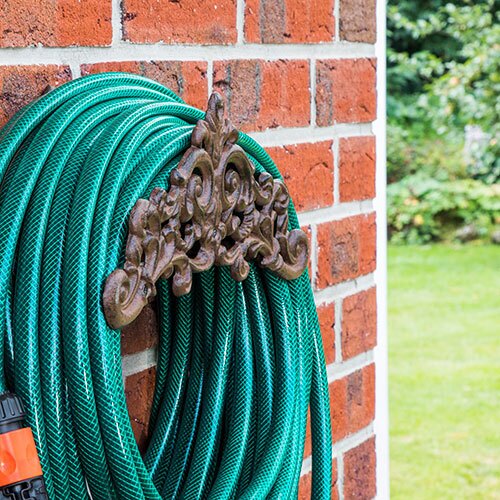 Slangeholder til have - Antik brun