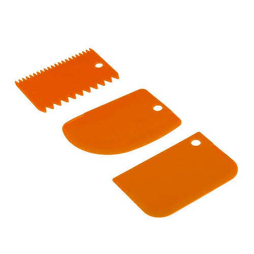 Dejskraber sæt i plast - 3 stk. | Orange